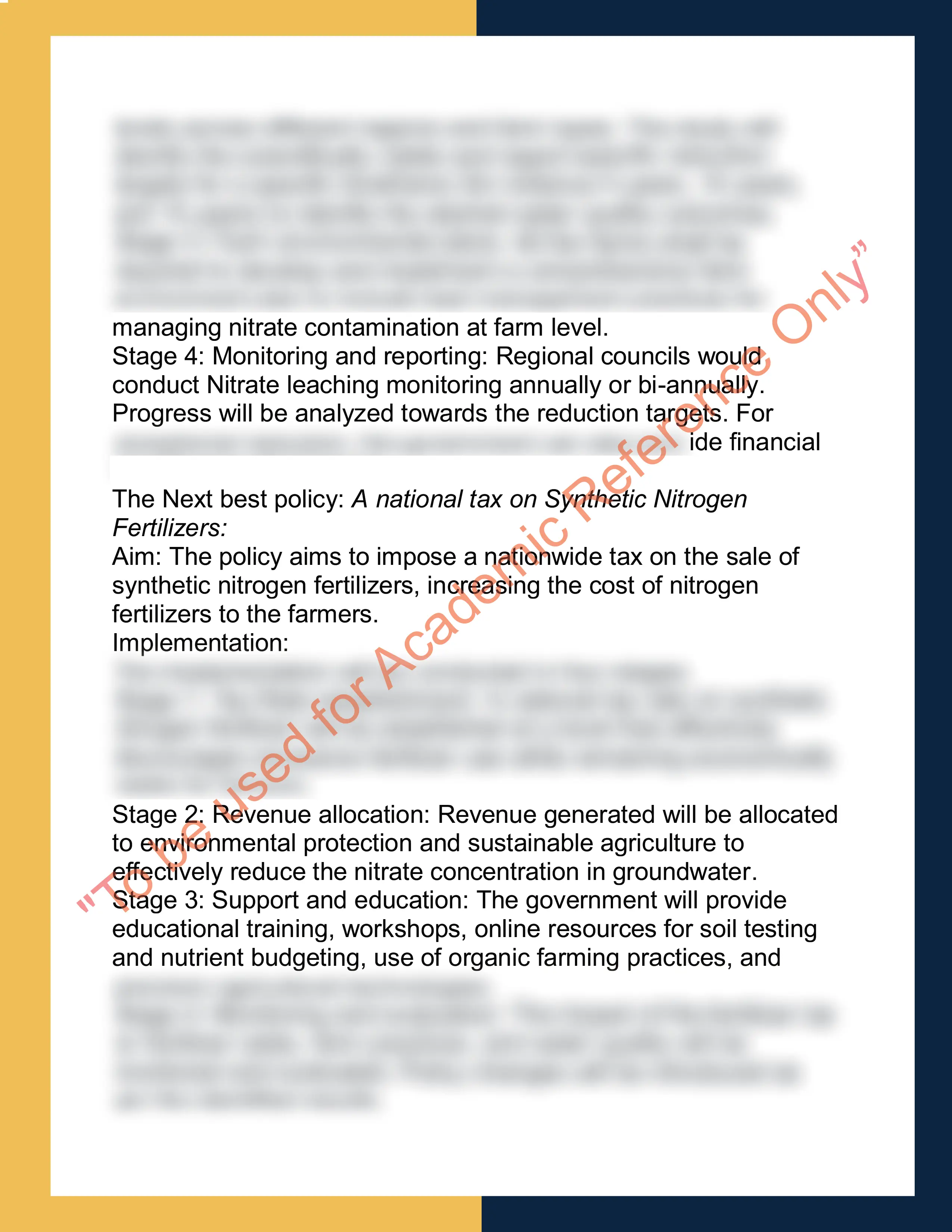 Assignment Sample Of Subject ECON 410 – Sustainable Development and Resource Economics 5